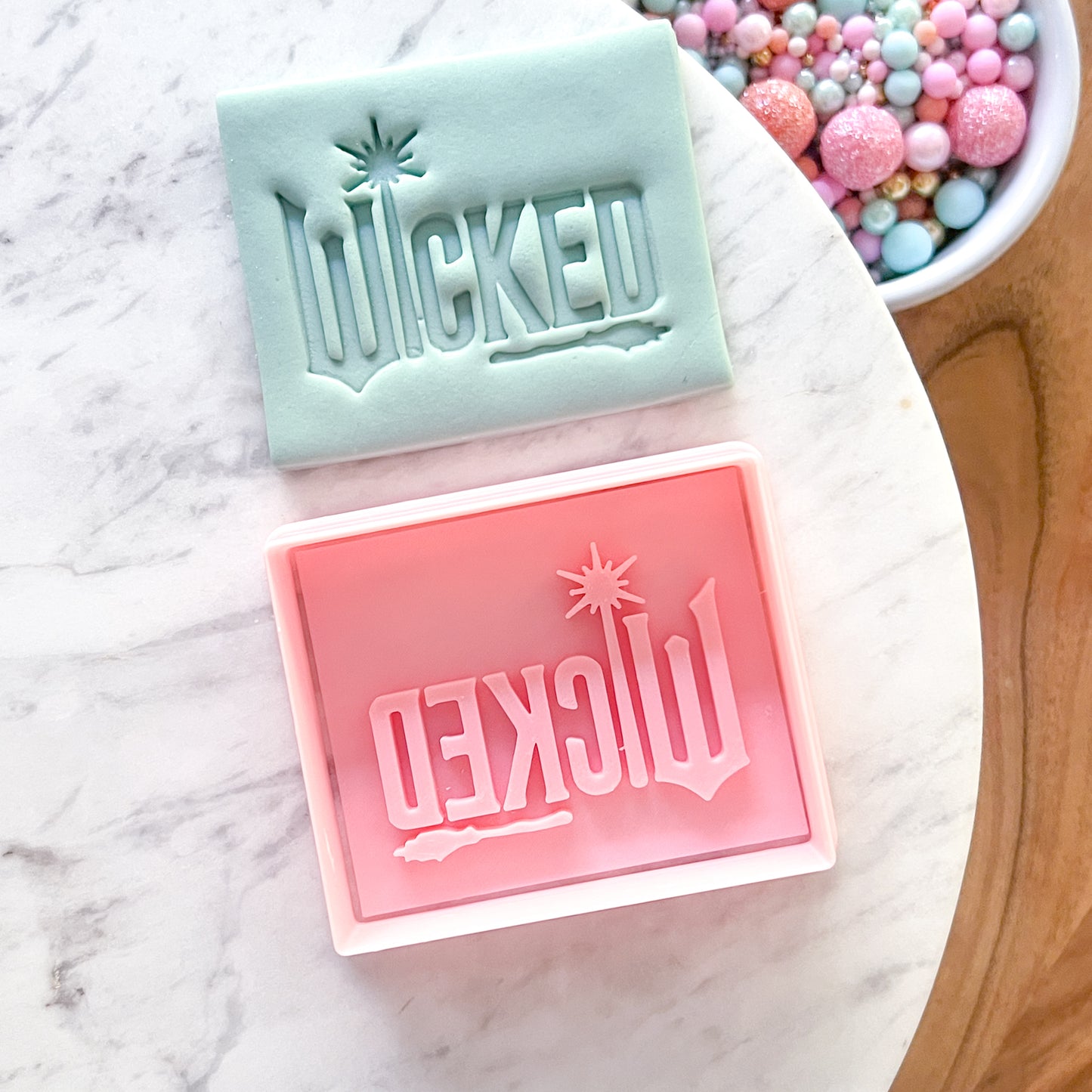 "Wicked" - Cookie Cutter & Stamp