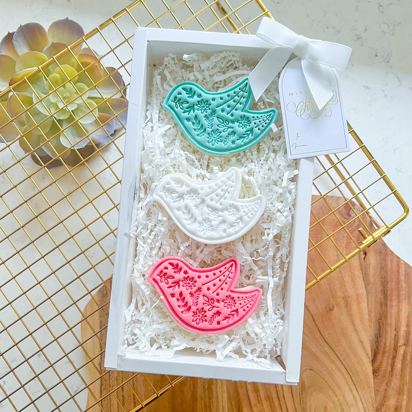 "Skandi Bird" Cookie Cutter & Stamp