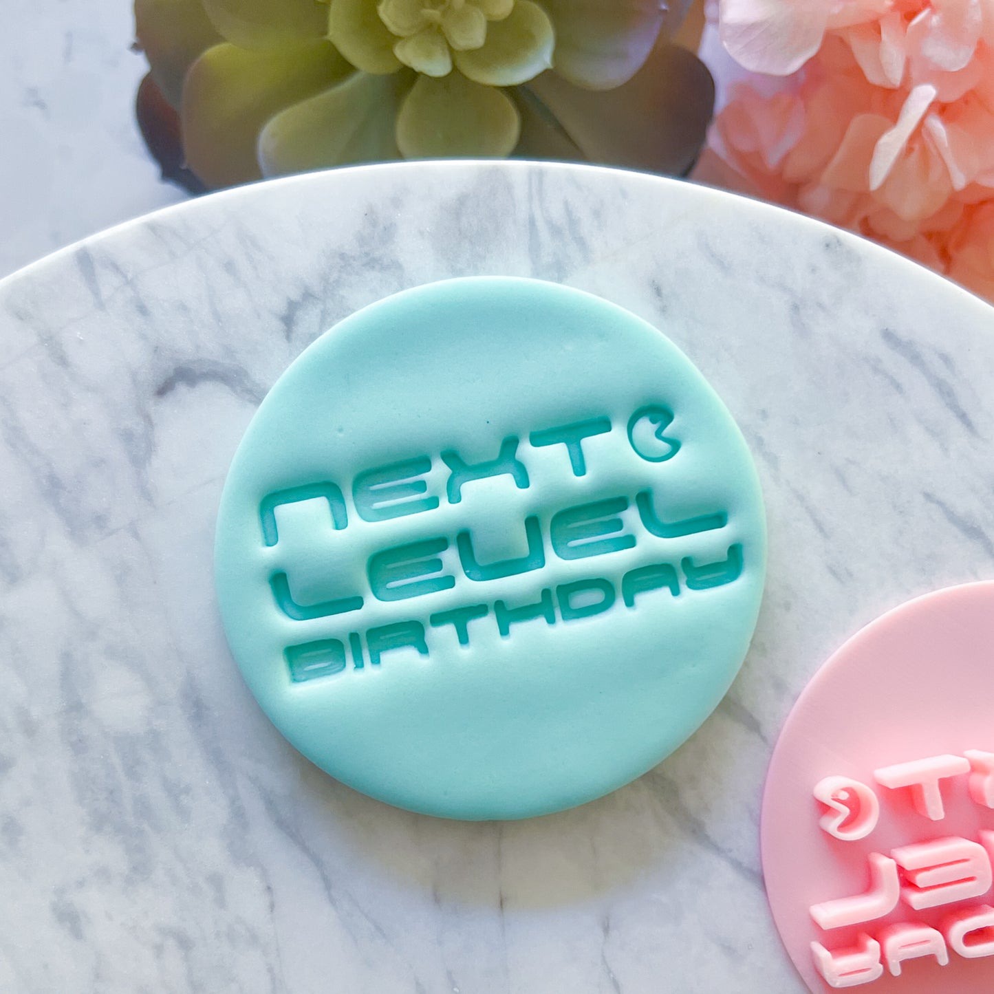 "Next Level Birthday" Stamp