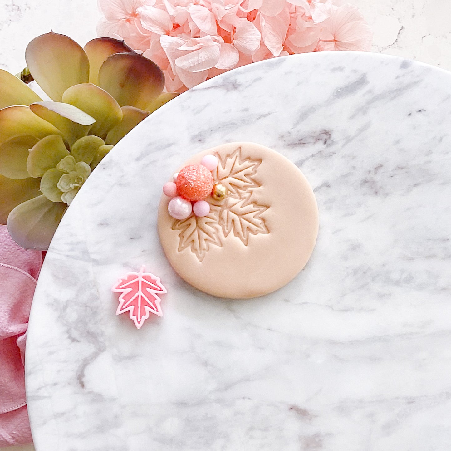 Maple Leaf - Fondant Stamp