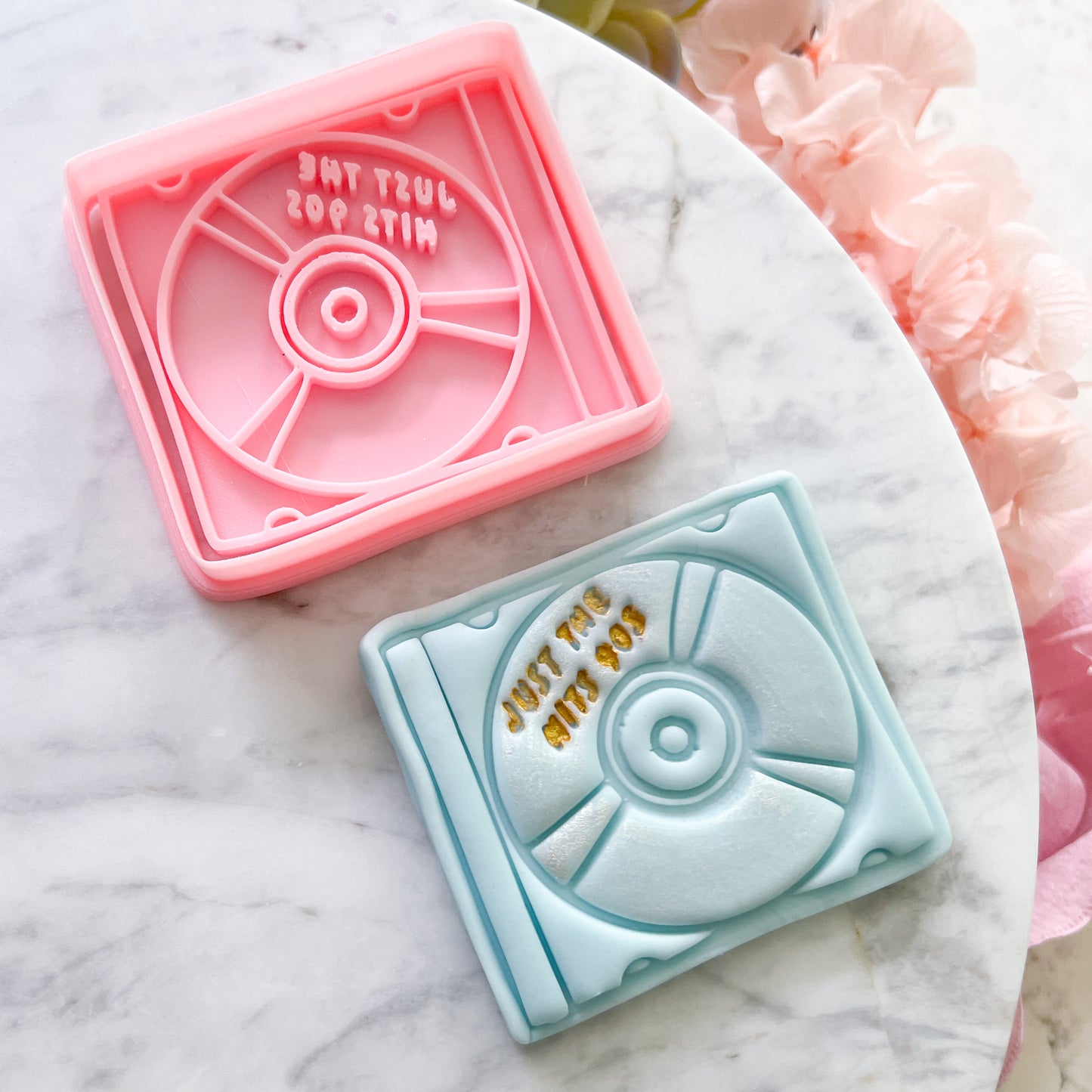 Just the Hits 90s CD - Cutter & Stamp Set