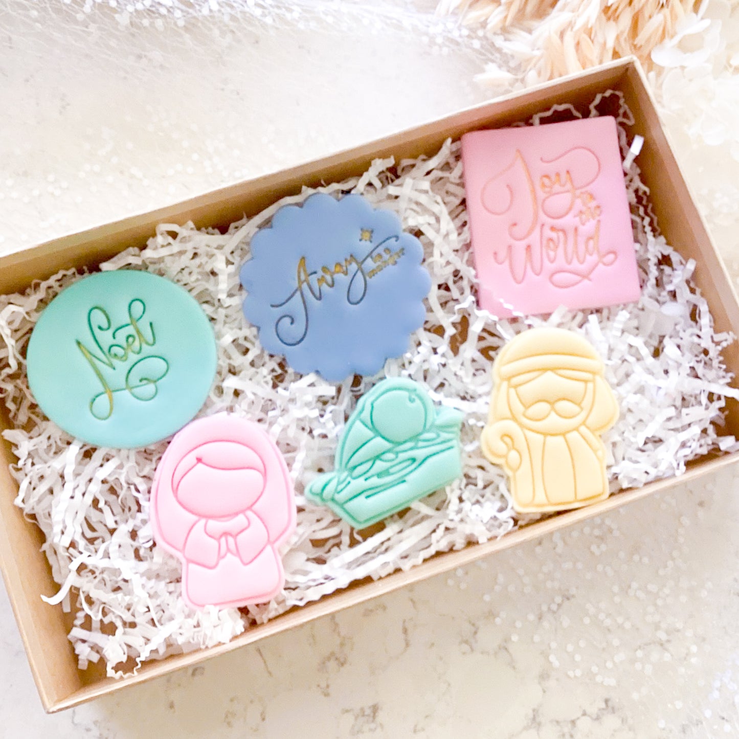 Noel Fondant Stamp