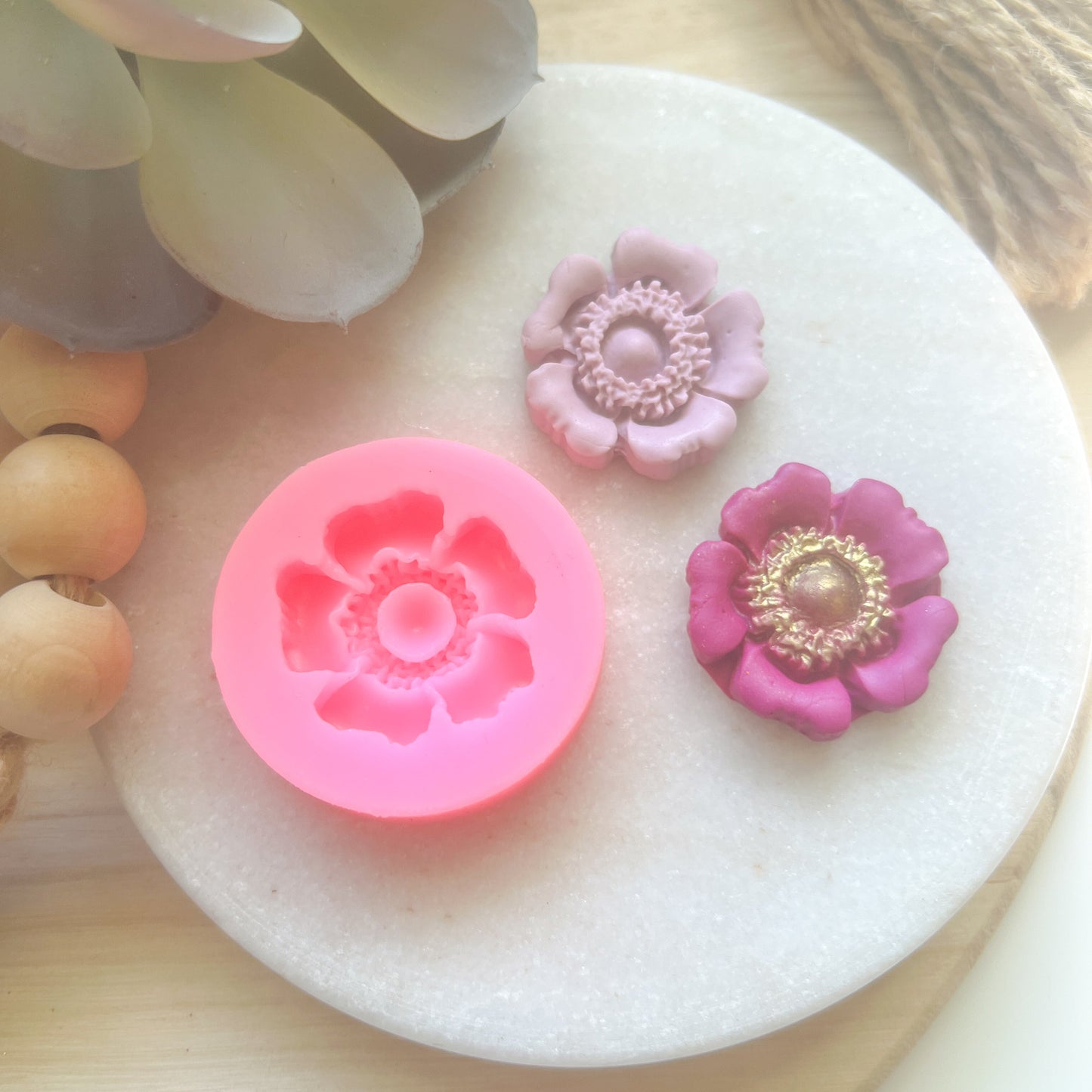 “Single Poppy" - Silicone Mould