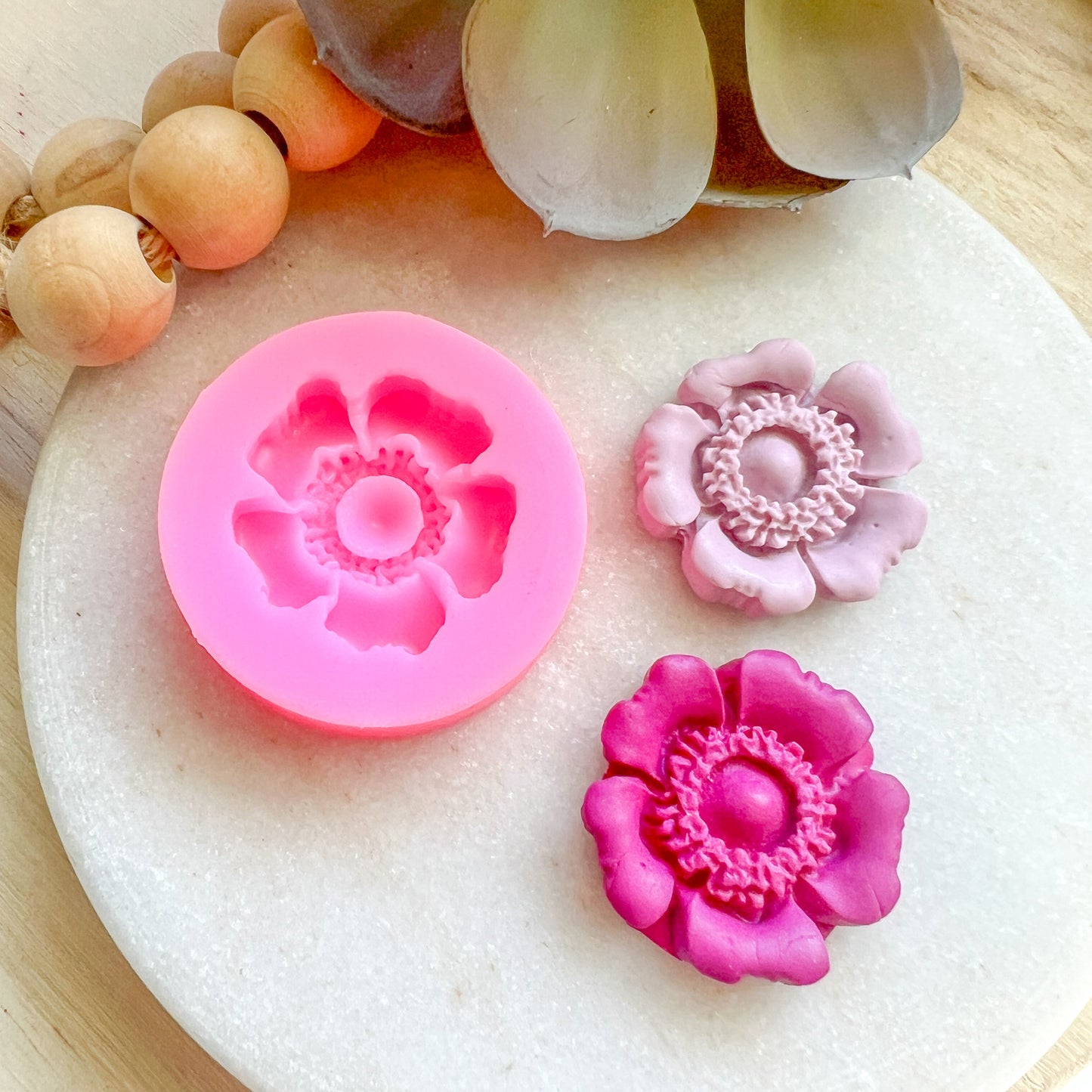 “Single Poppy" - Silicone Mould