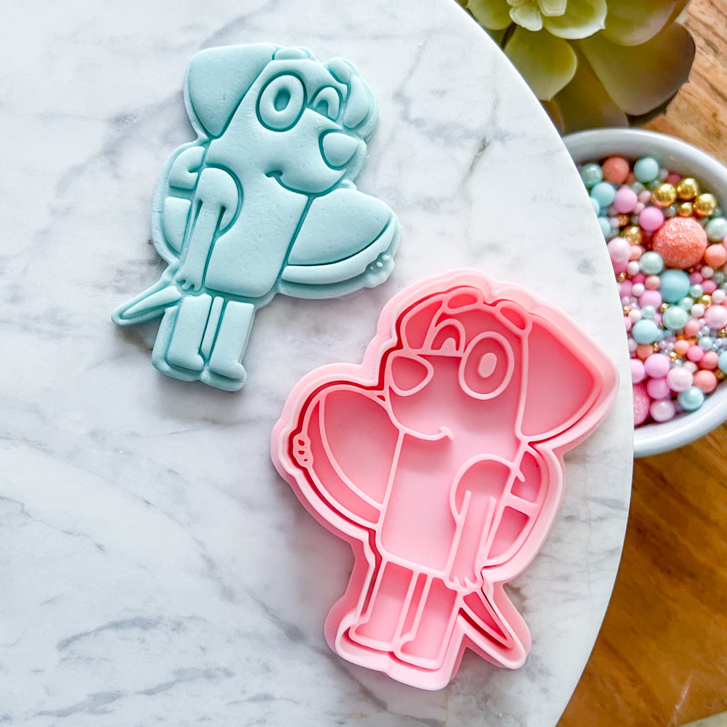 "Lucky" - Cookie Cutter & Stamp