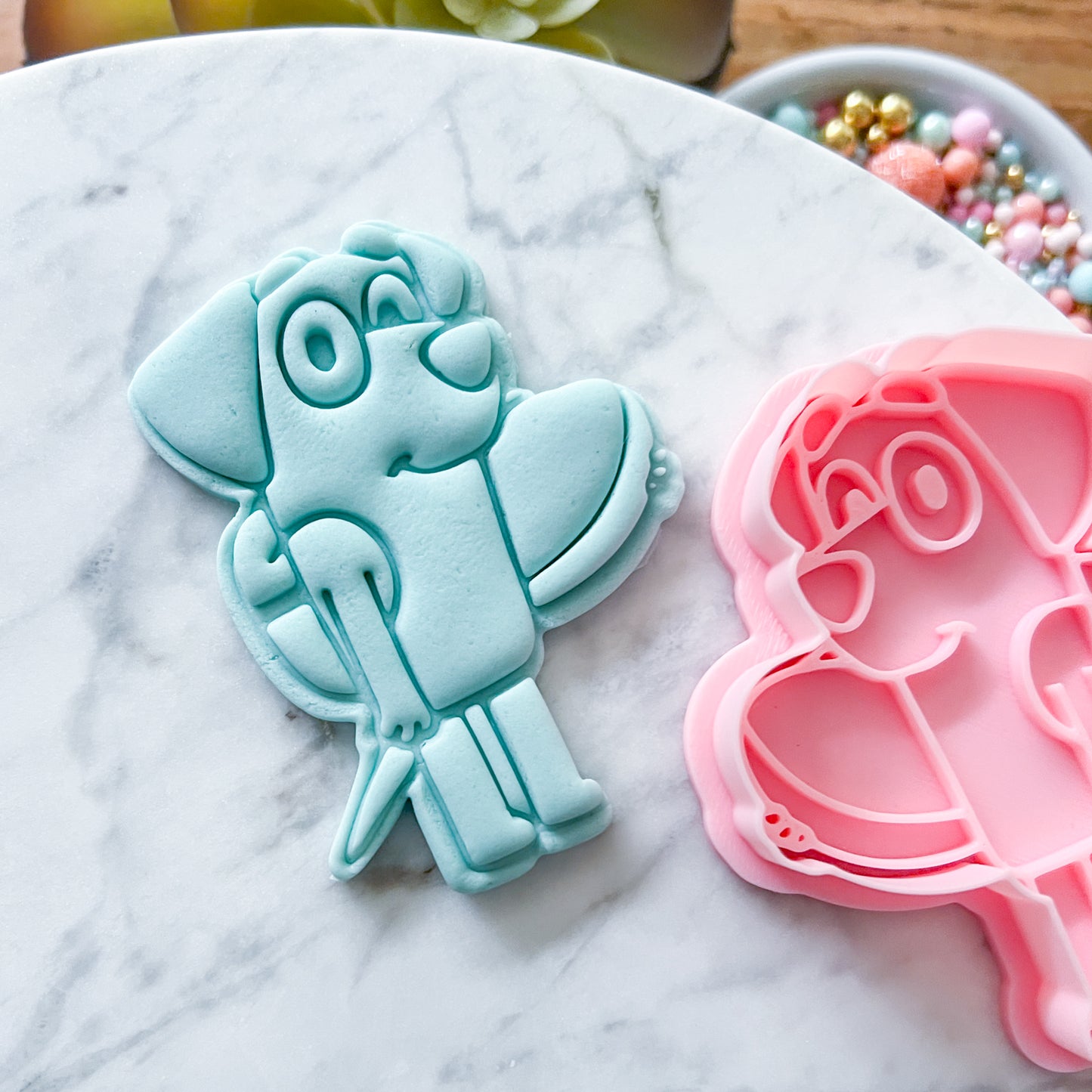 "Lucky" - Cookie Cutter & Stamp
