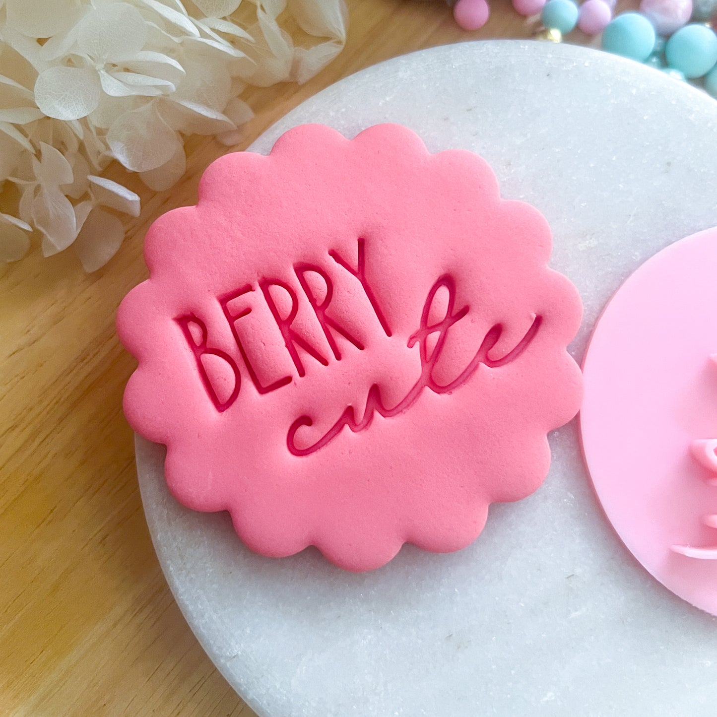 "Berry Cute" Fondant Stamp