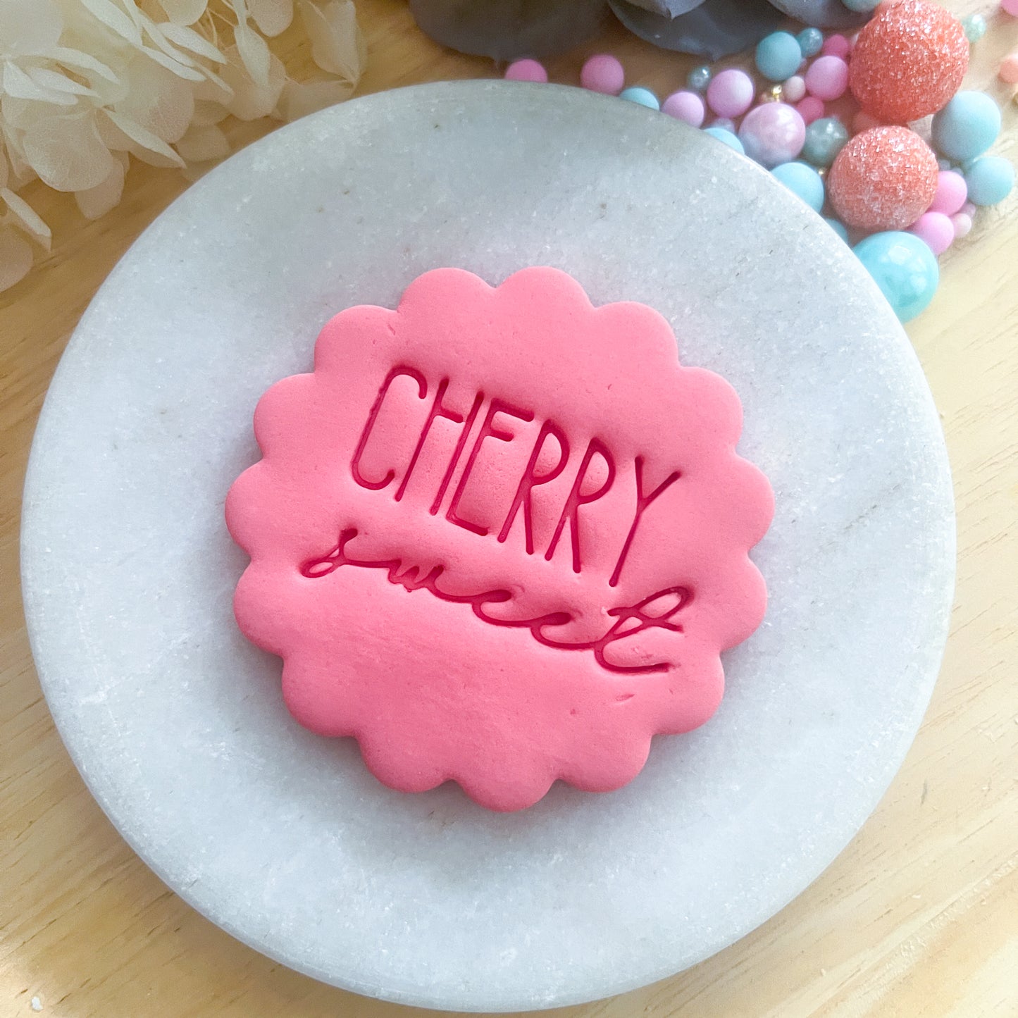"Cherry Sweet" Fondant Stamp