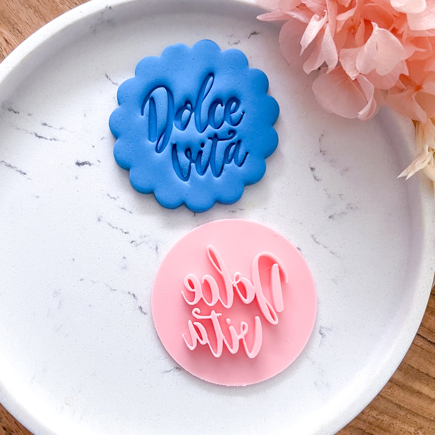 "Dolce Vita" Fondant Stamp