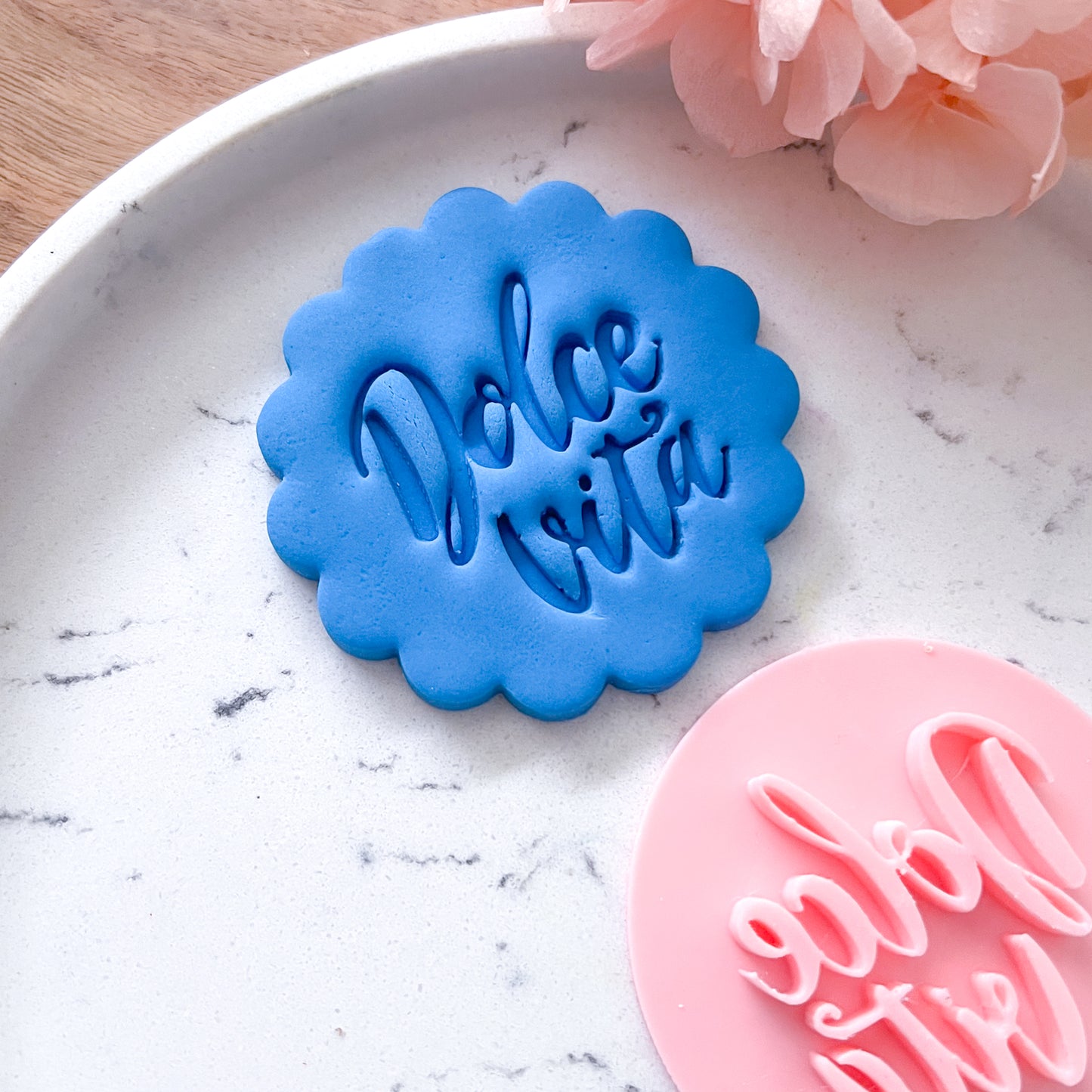 "Dolce Vita" Fondant Stamp