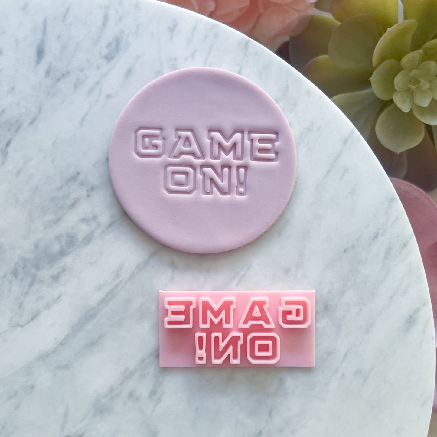 "Game On" Stamp