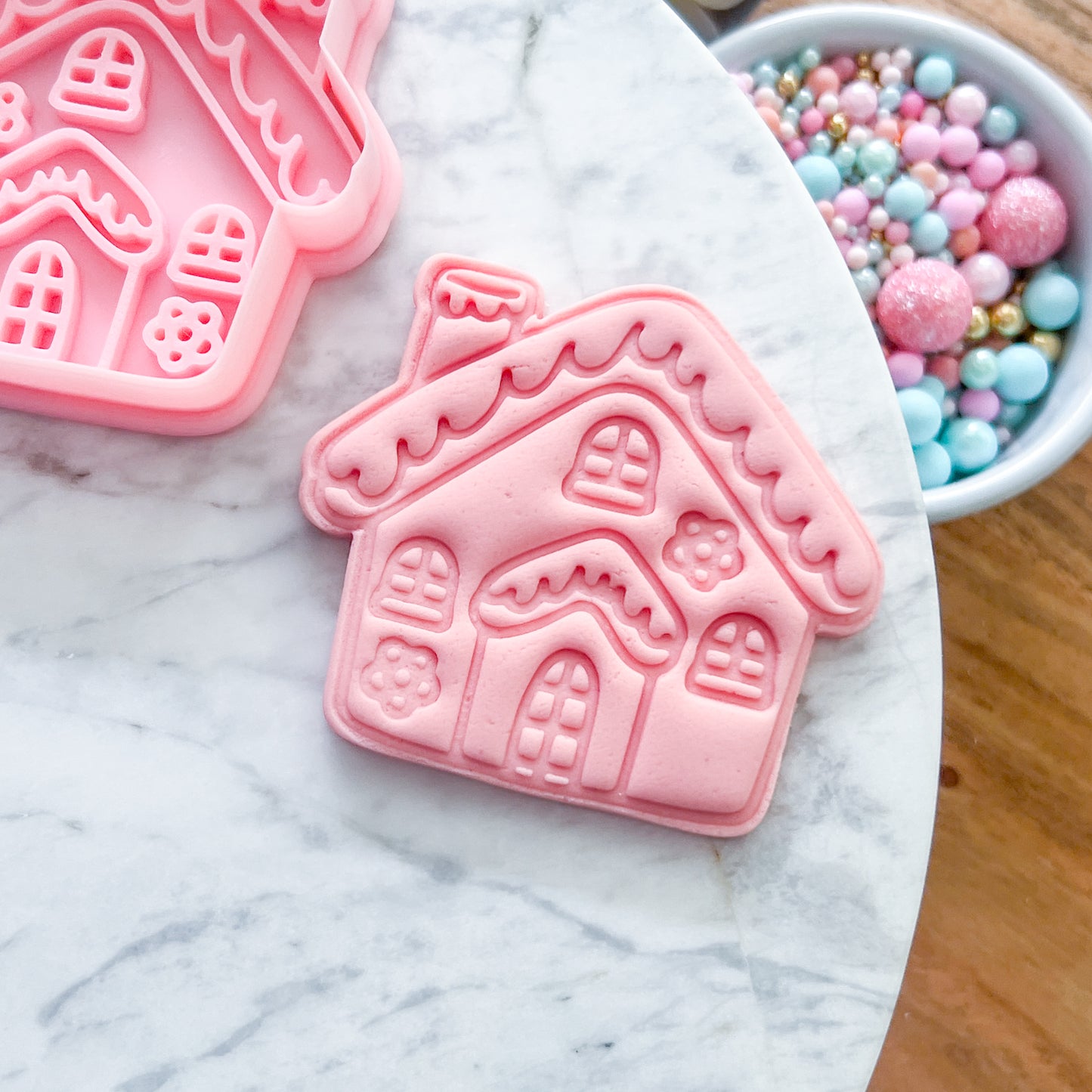 "Gingerbread House" Cookie Cutter & Stamp