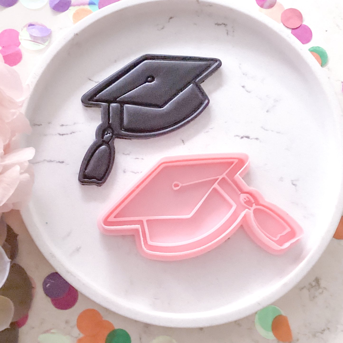 "Graduate Hat" - Cookie Cutter & Stamp