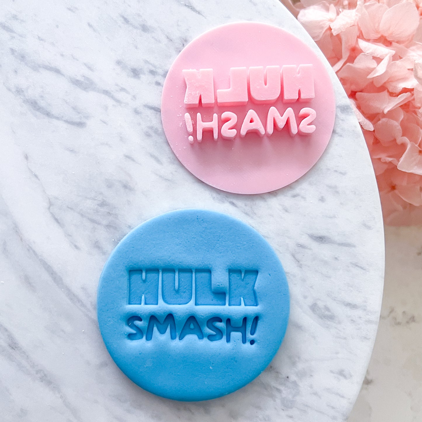 "Hulk Smash" Stamp