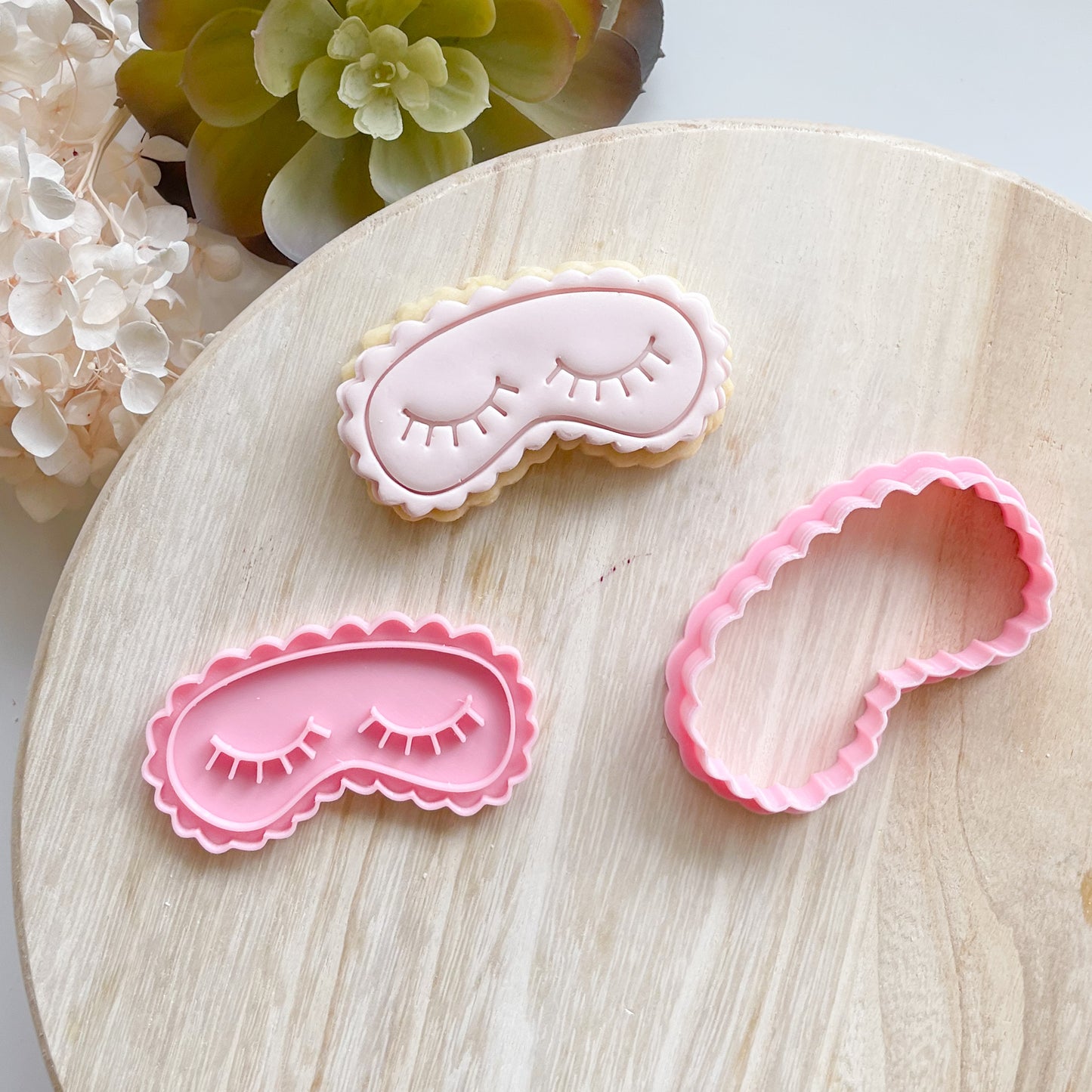 "Spa Mask" - Cookie Cutter & Stamp LAST ONE!
