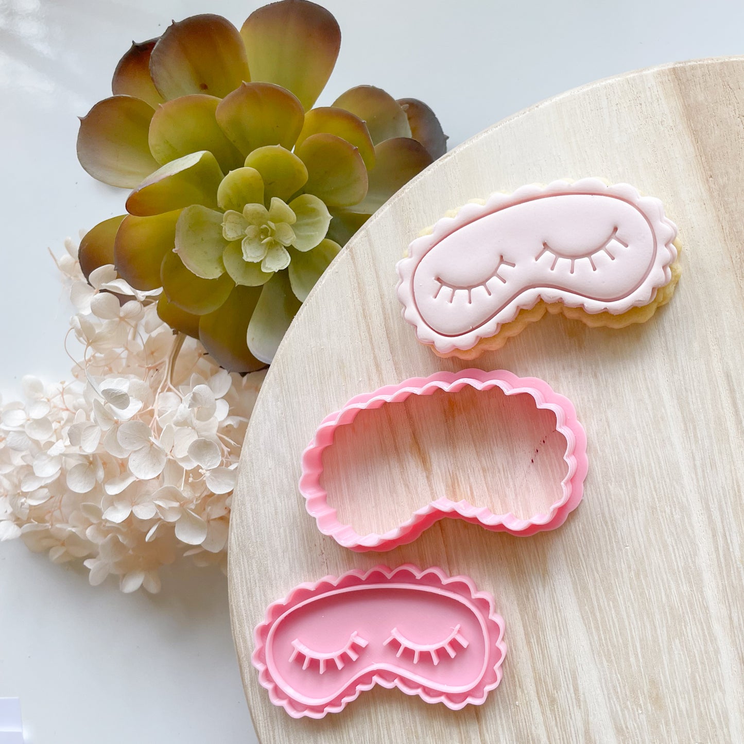 "Spa Mask" - Cookie Cutter & Stamp LAST ONE!