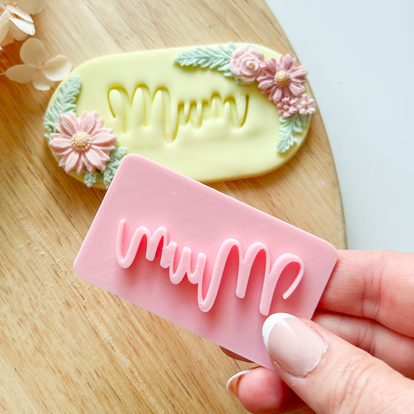 "Mum" Font #1 - Deboss Stamp LAST ONE!