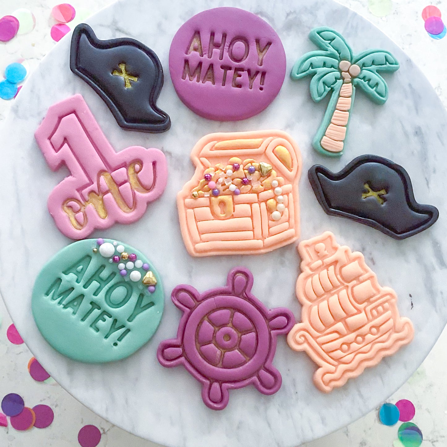"Pirate Ship" - Cookie Cutter & Stamp