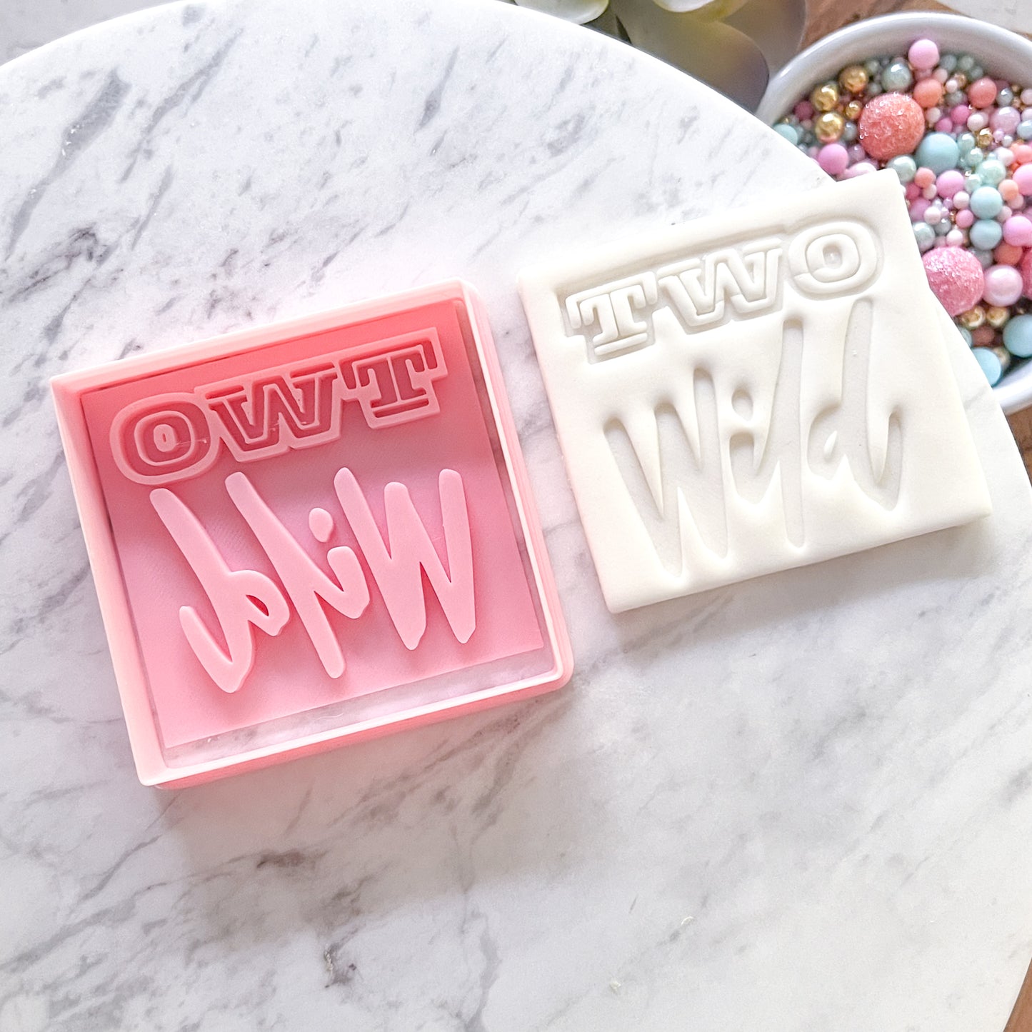 Two Wild- Stamp & Cutter Set