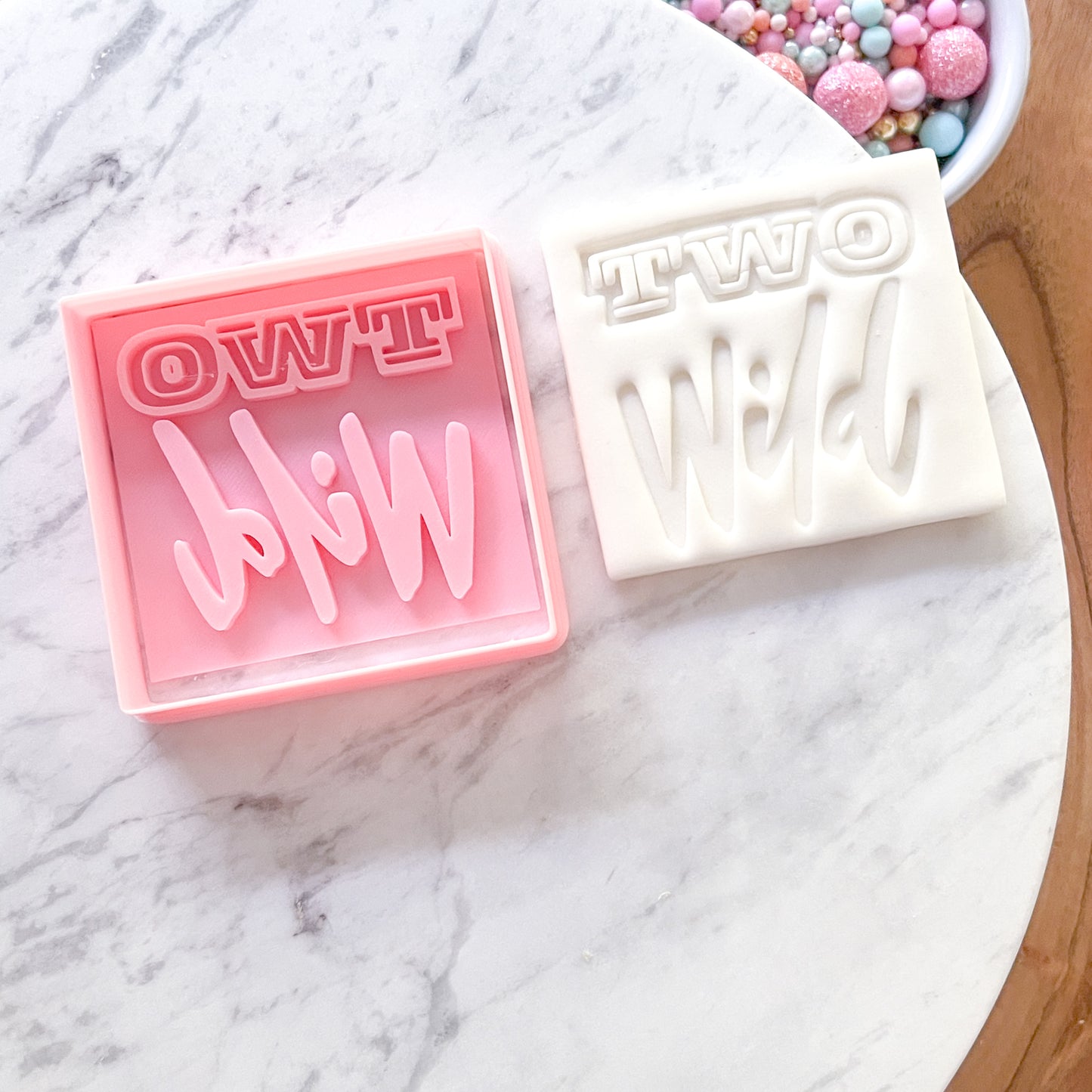 Two Wild- Stamp & Cutter Set