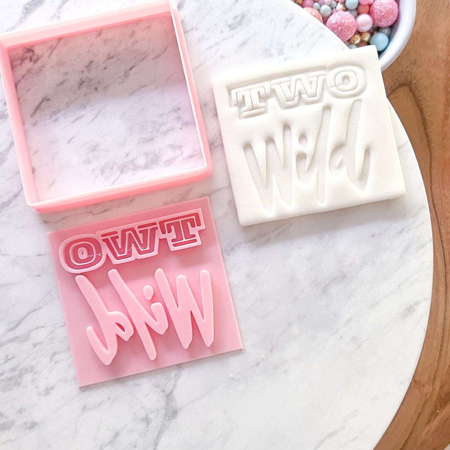 Two Wild- Stamp & Cutter Set