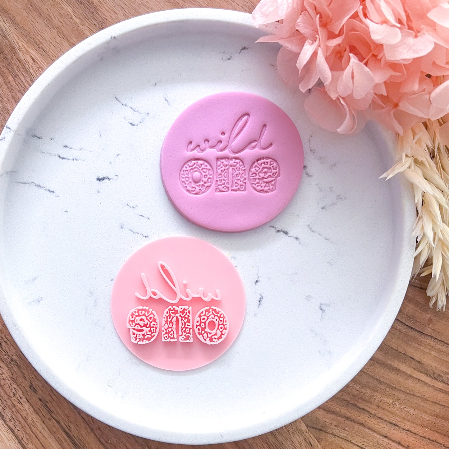 "Wild One" #2 Fondant Stamp