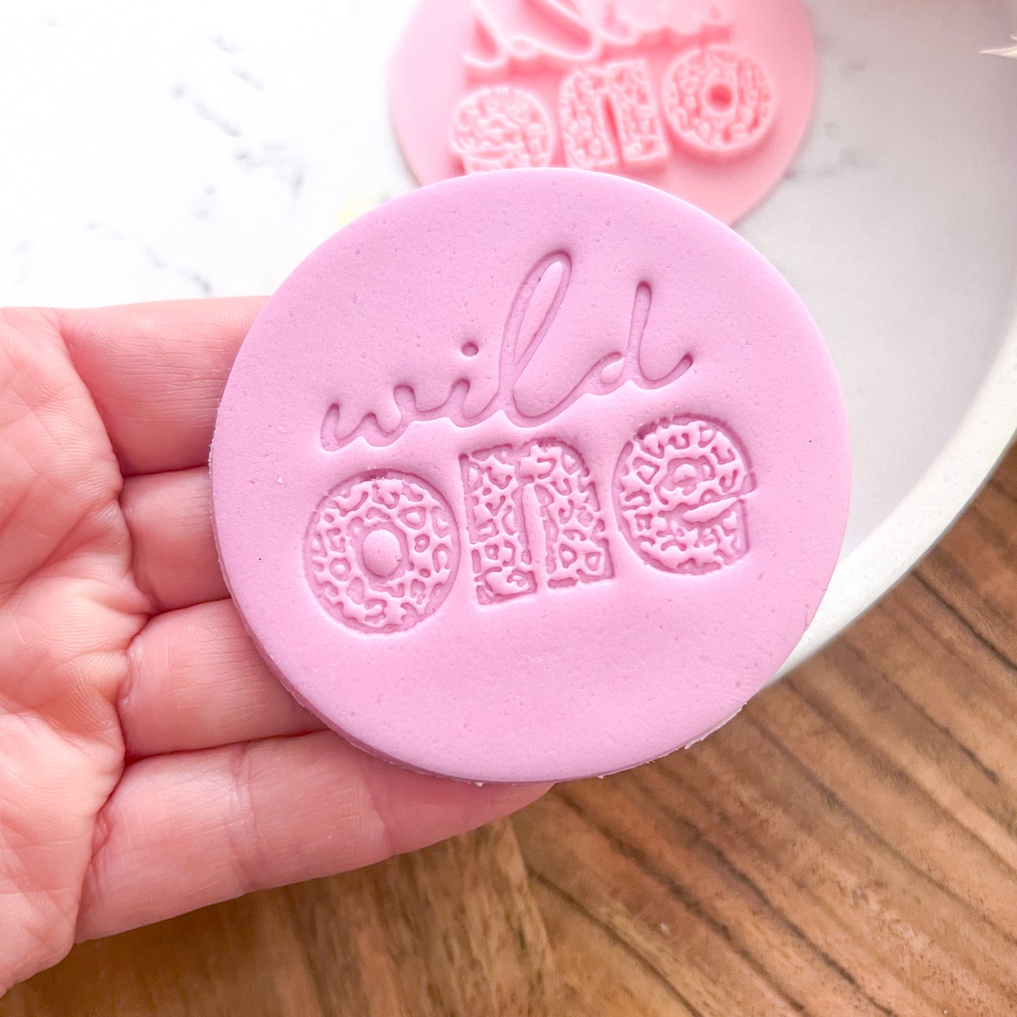 "Wild One" #2 Fondant Stamp