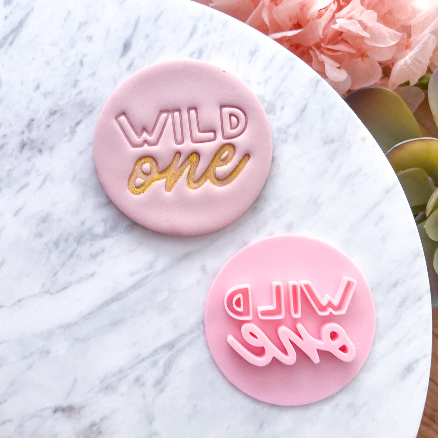 "Wild One" #1 Fondant Stamp