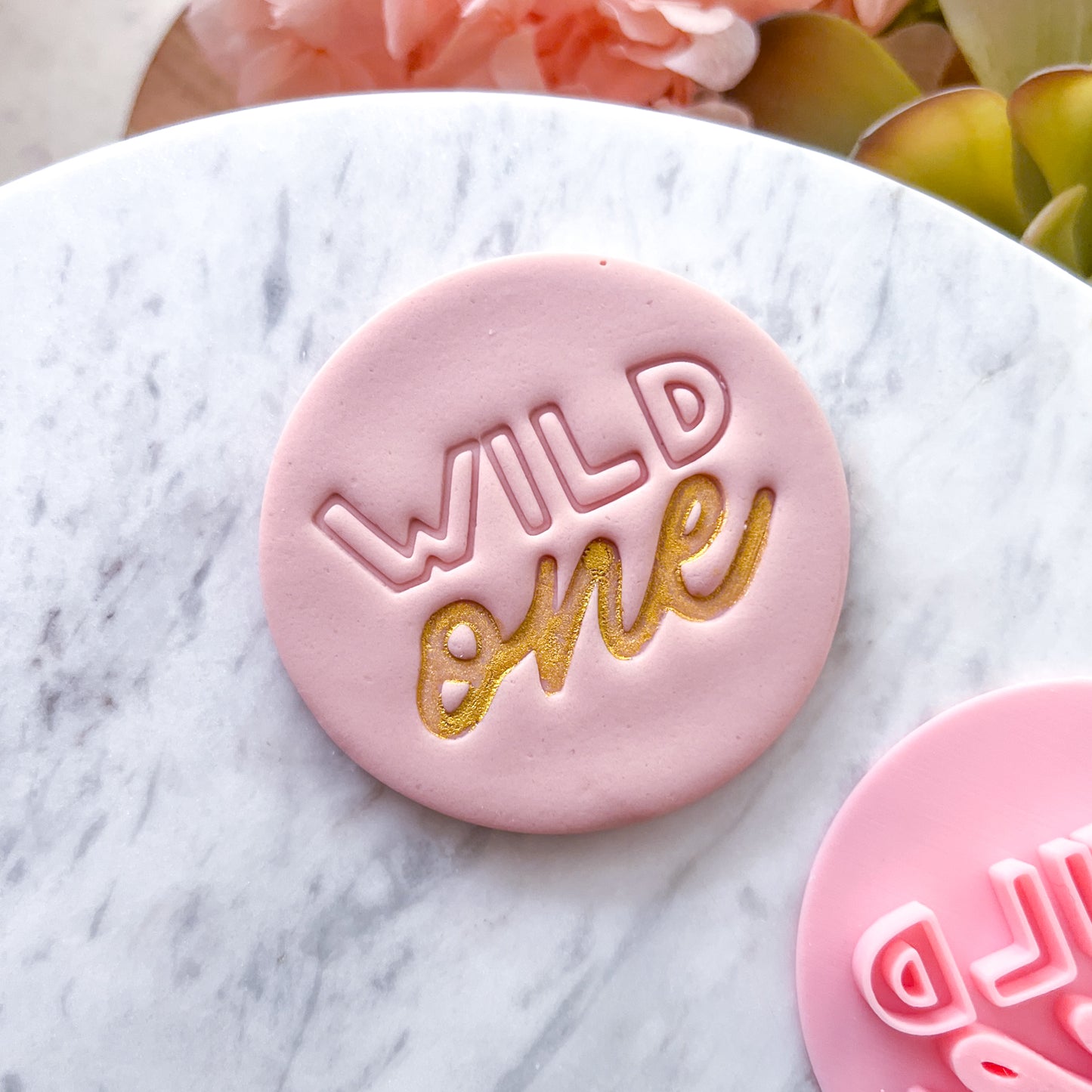 "Wild One" #1 Fondant Stamp
