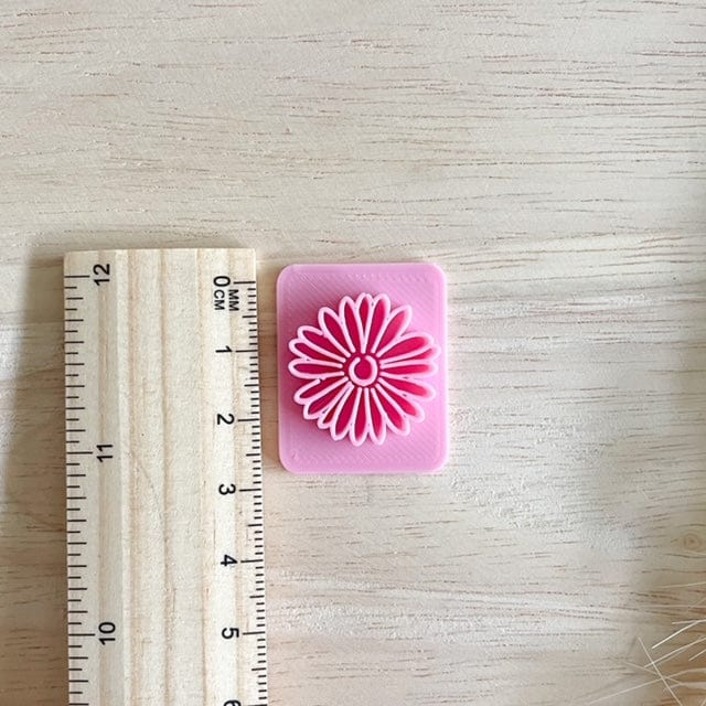 kitandco.com.au Stamp Daisy Head - Texture Stamp