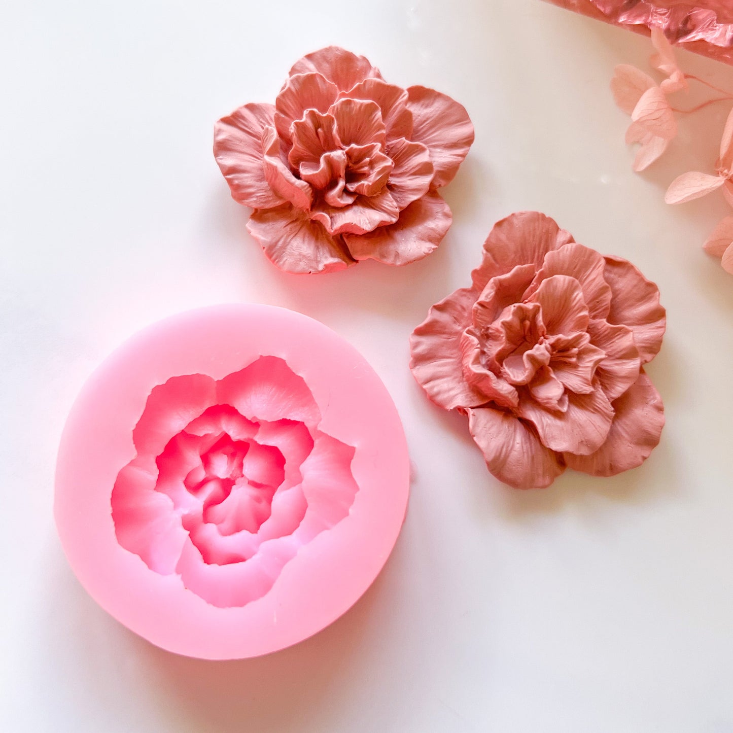 "Layered Hibiscus" - Silicone Mould