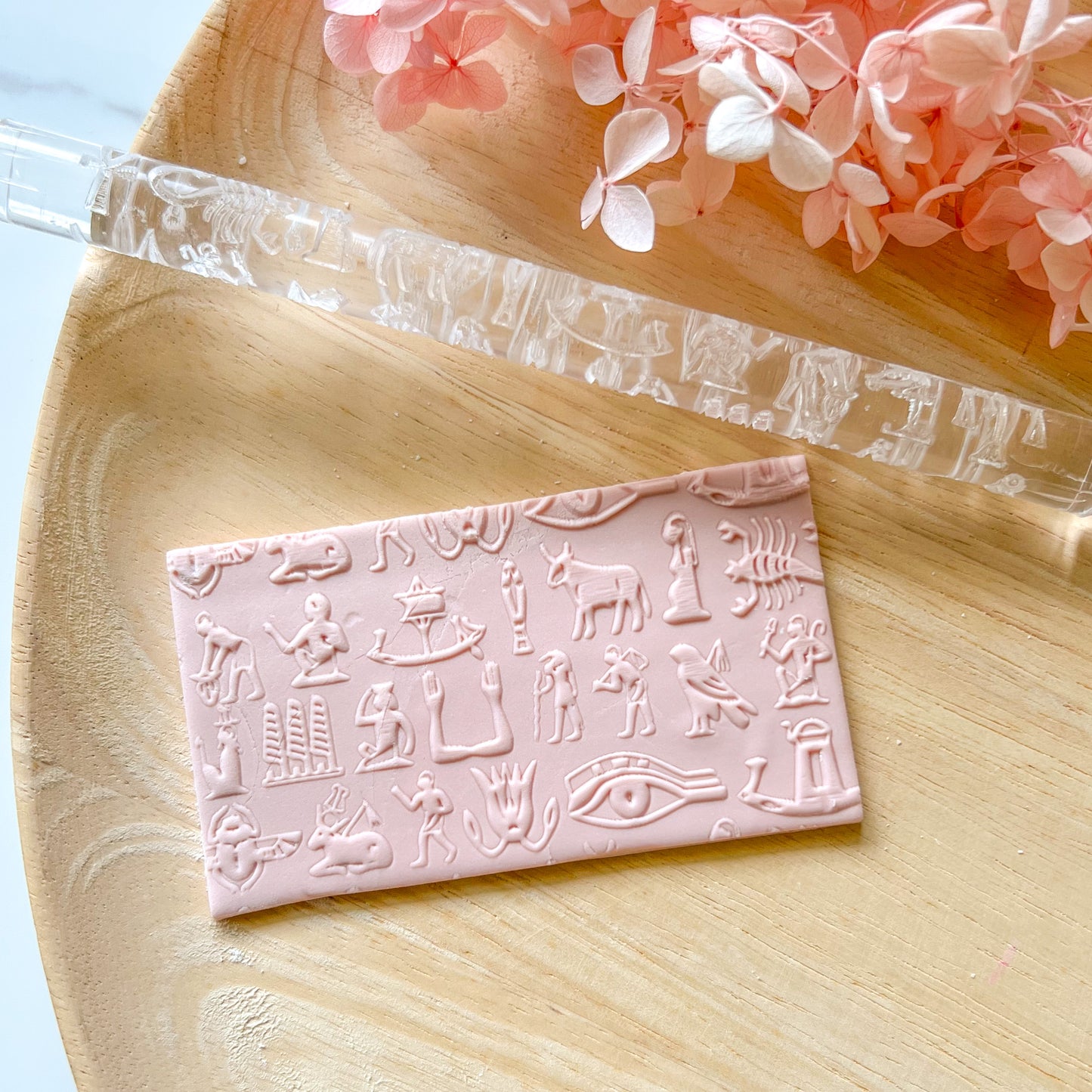 "Egyptian Icons" - Acrylic Texture Roller