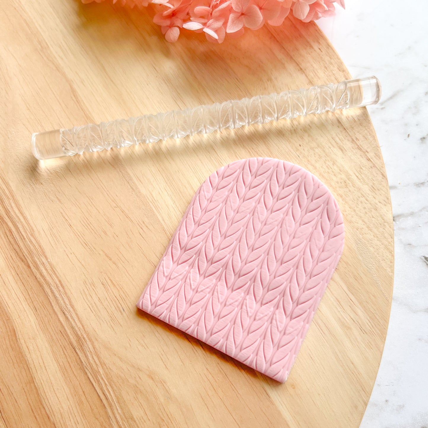 "Knit" - Acrylic Texture Roller