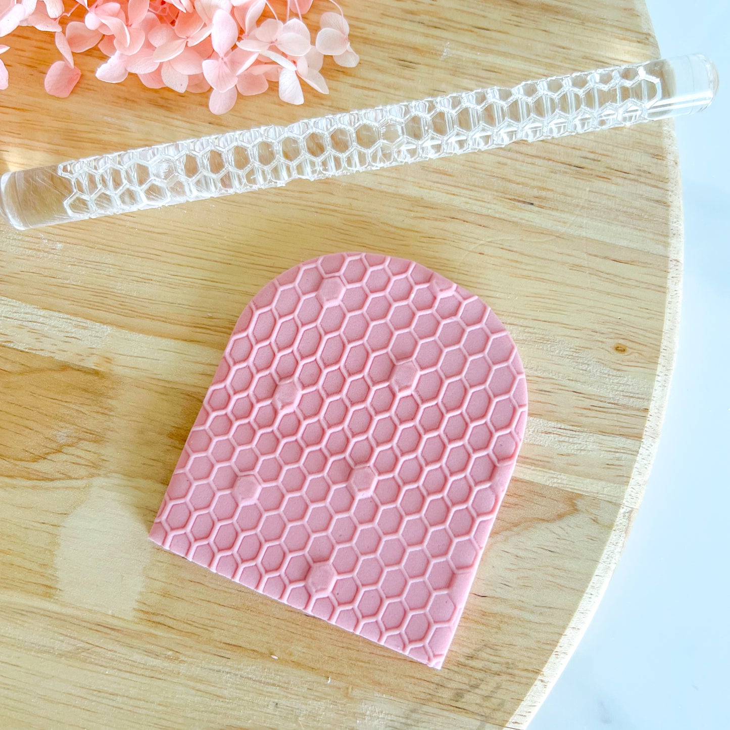 "Honeycomb" - Acrylic Texture Roller