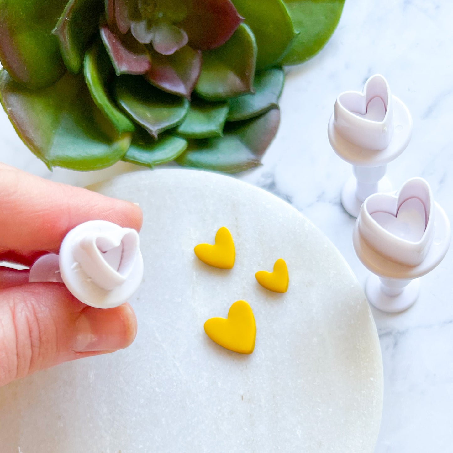 Heart Push Cutter (3 pcs)