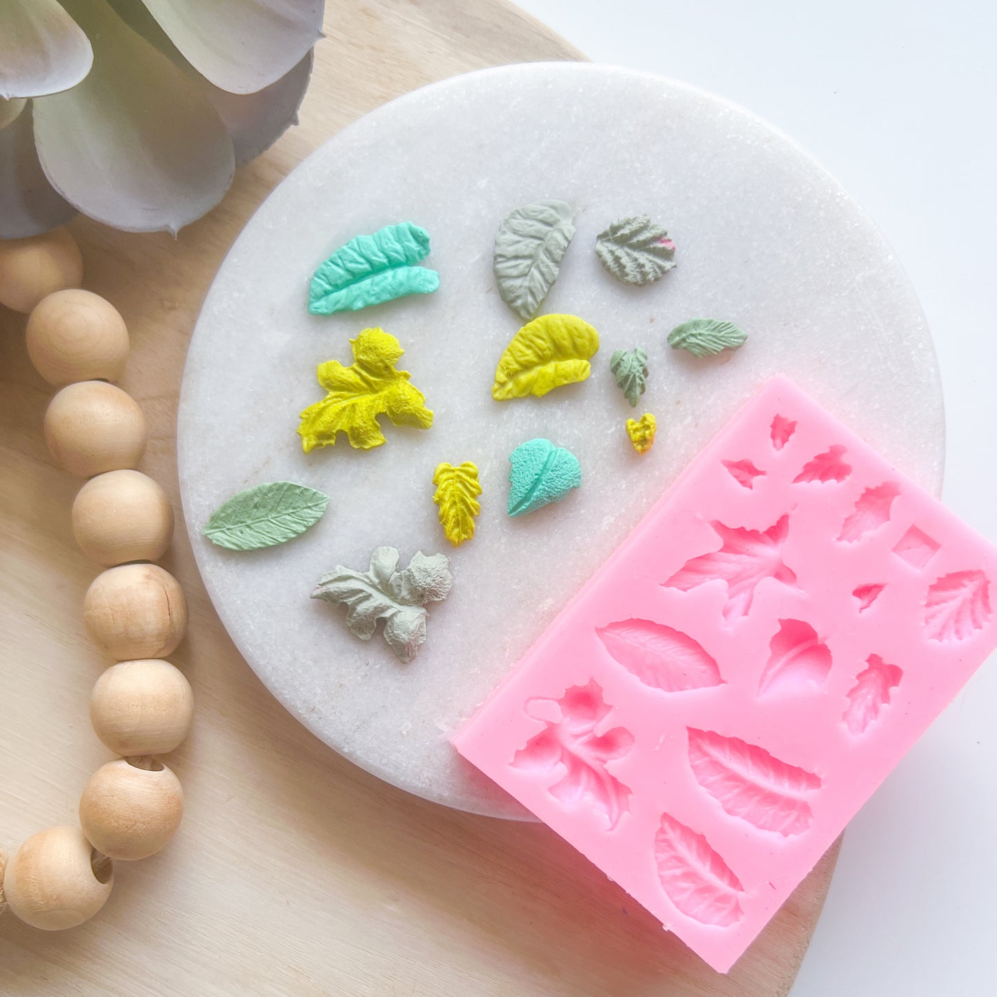 "Leaf Collection" - Silicone Mould