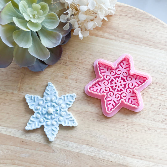 "Snowflake #2" - Cookie Cutter & Stamp
