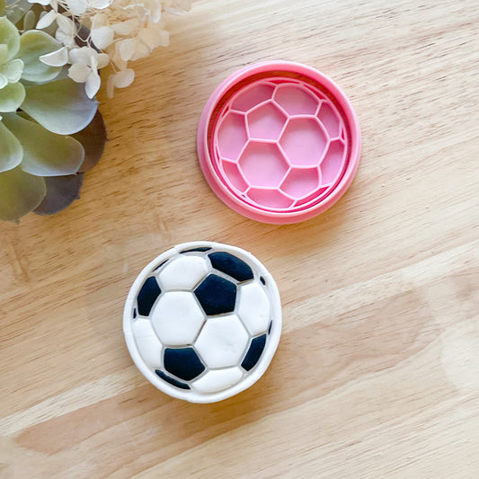 "Soccer Ball" - Cookie Cutter & Stamp