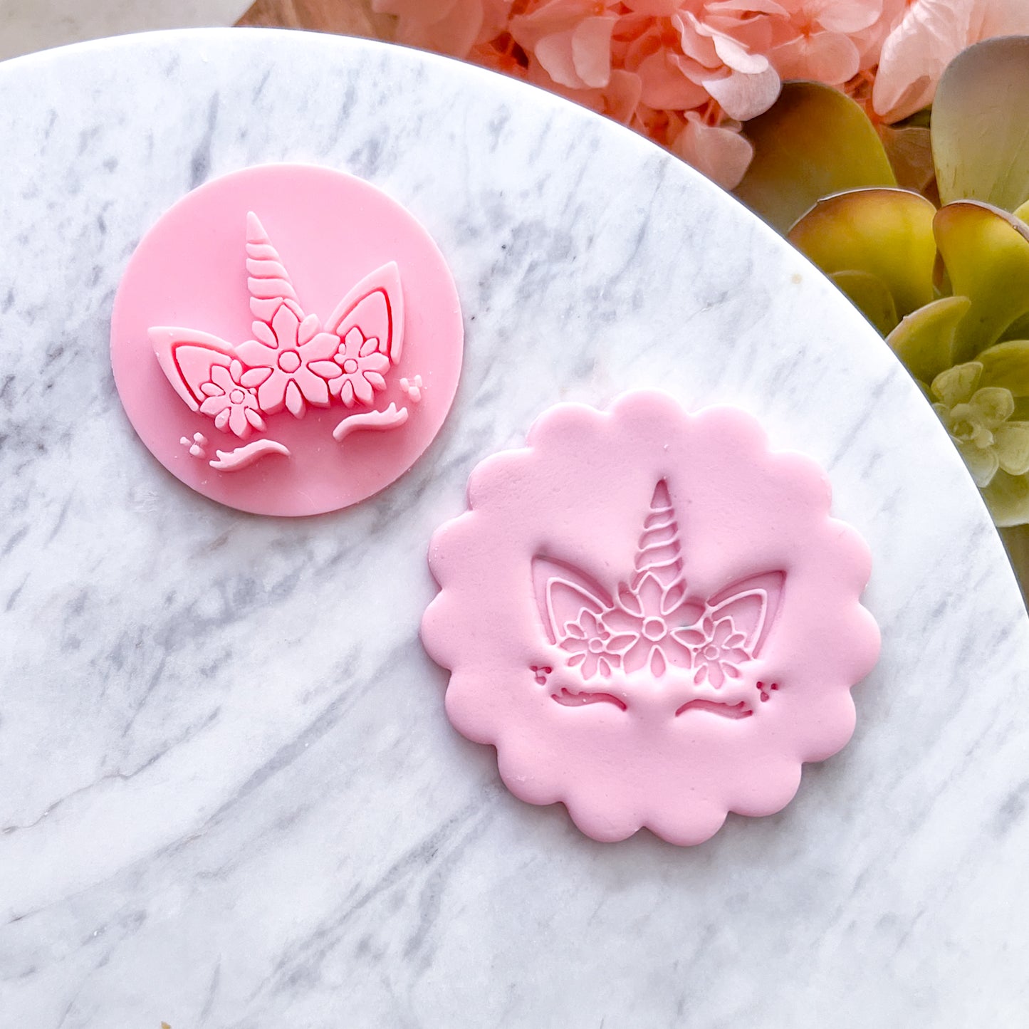"Unicorn" Fondant Stamp