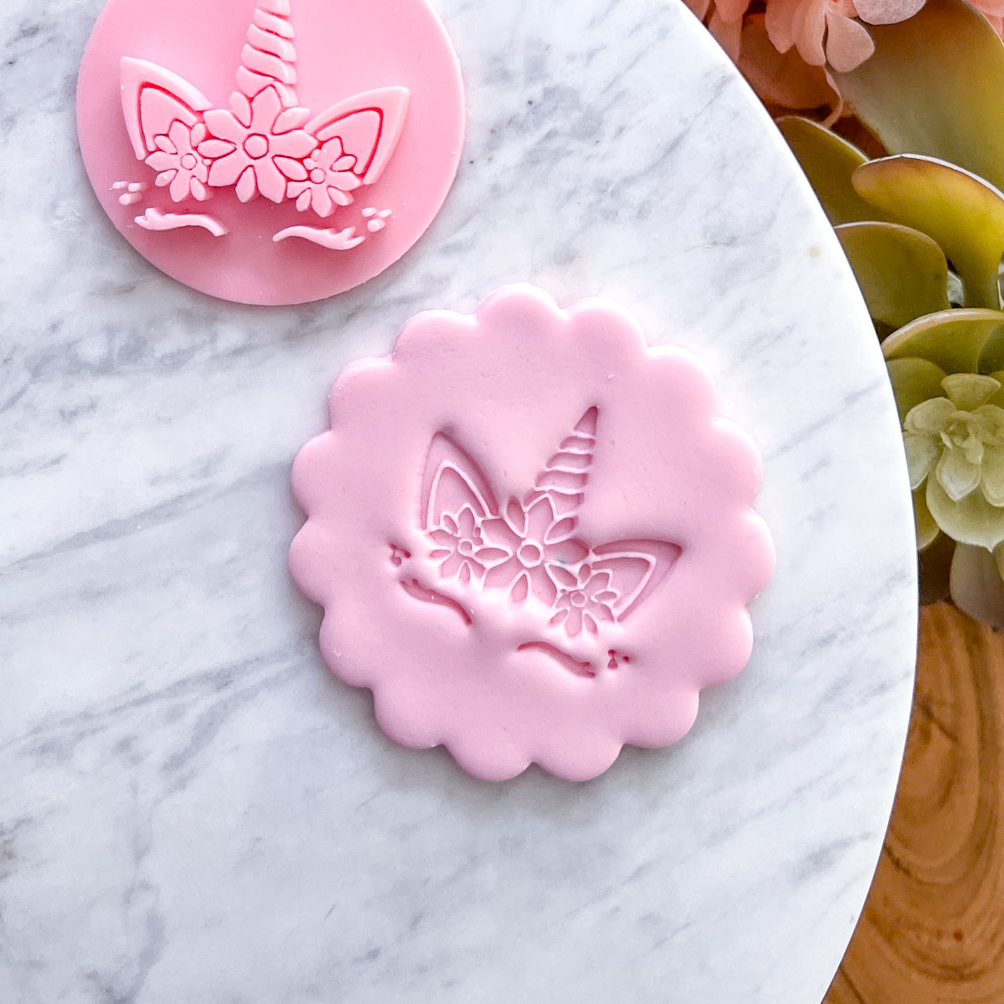 "Unicorn" Fondant Stamp