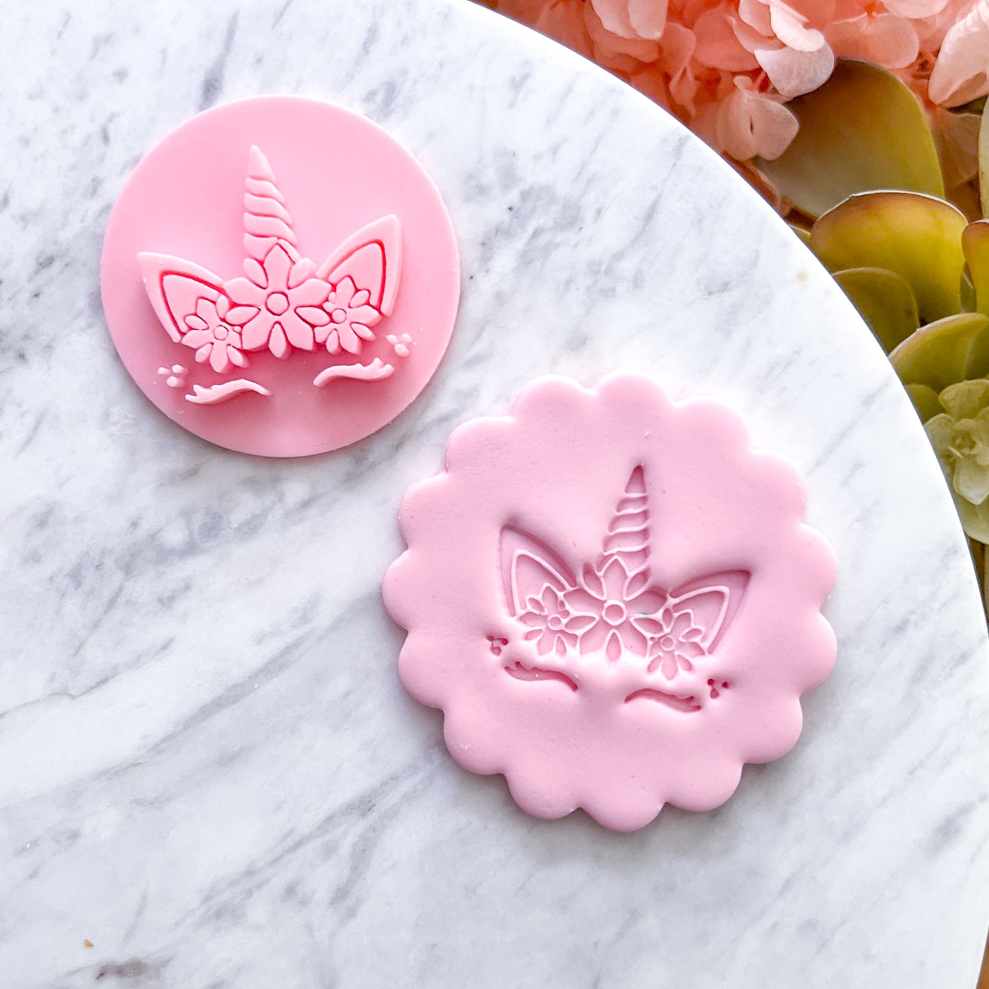 "Unicorn" Fondant Stamp