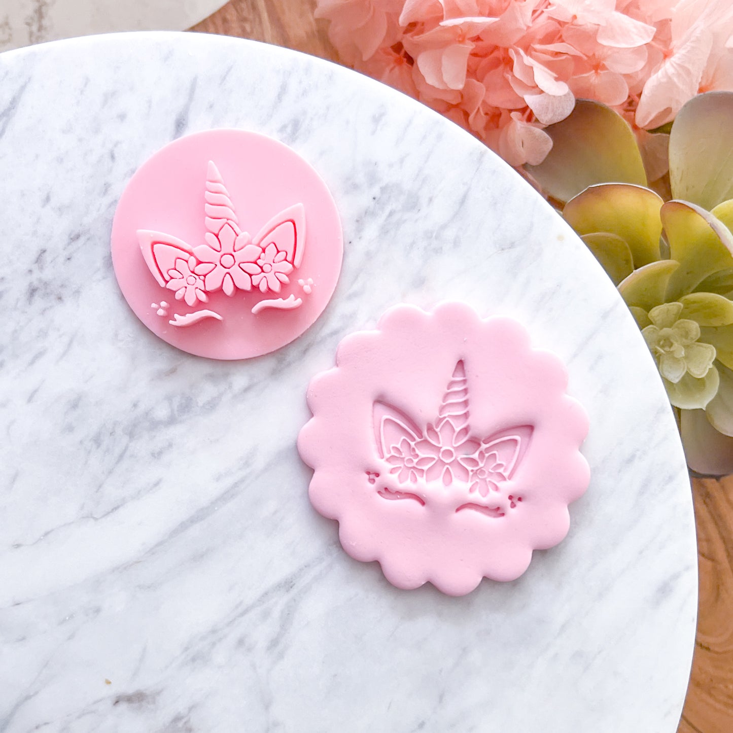 "Unicorn" Fondant Stamp