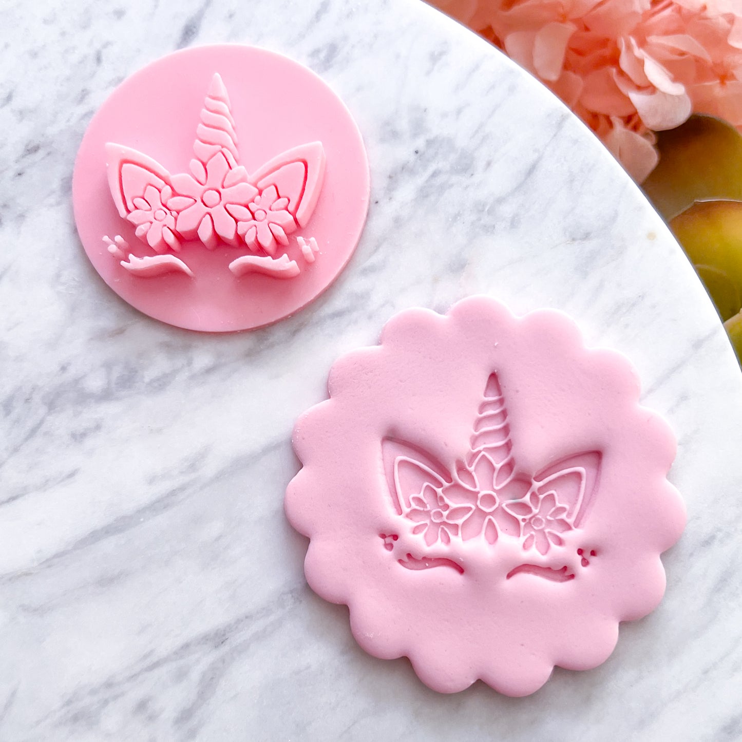 "Unicorn" Fondant Stamp
