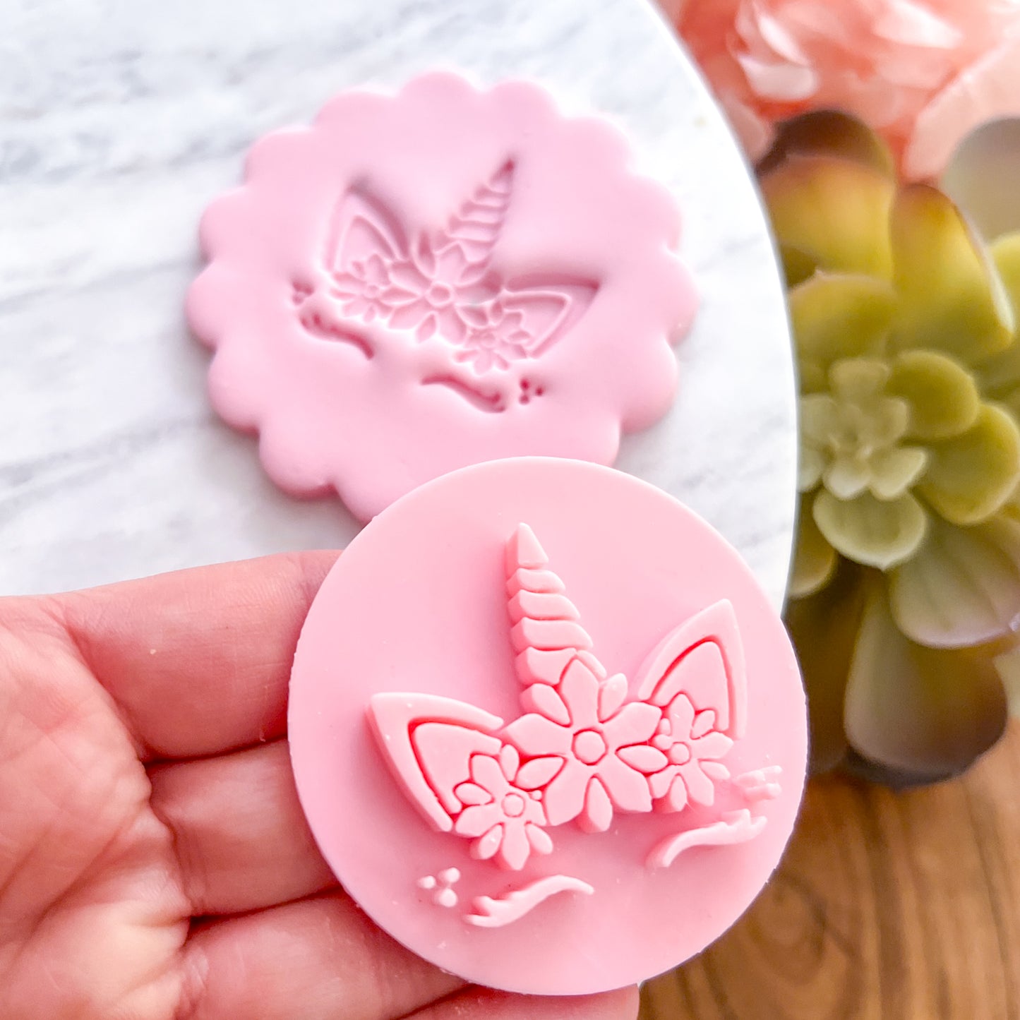 "Unicorn" Fondant Stamp