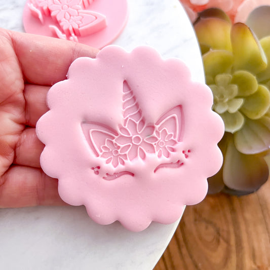 "Unicorn" Fondant Stamp