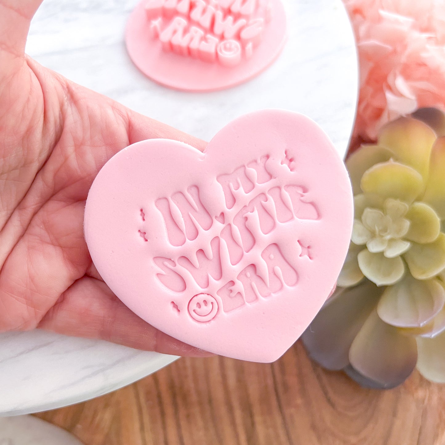 "In My Swiftie Era" Fondant Stamp