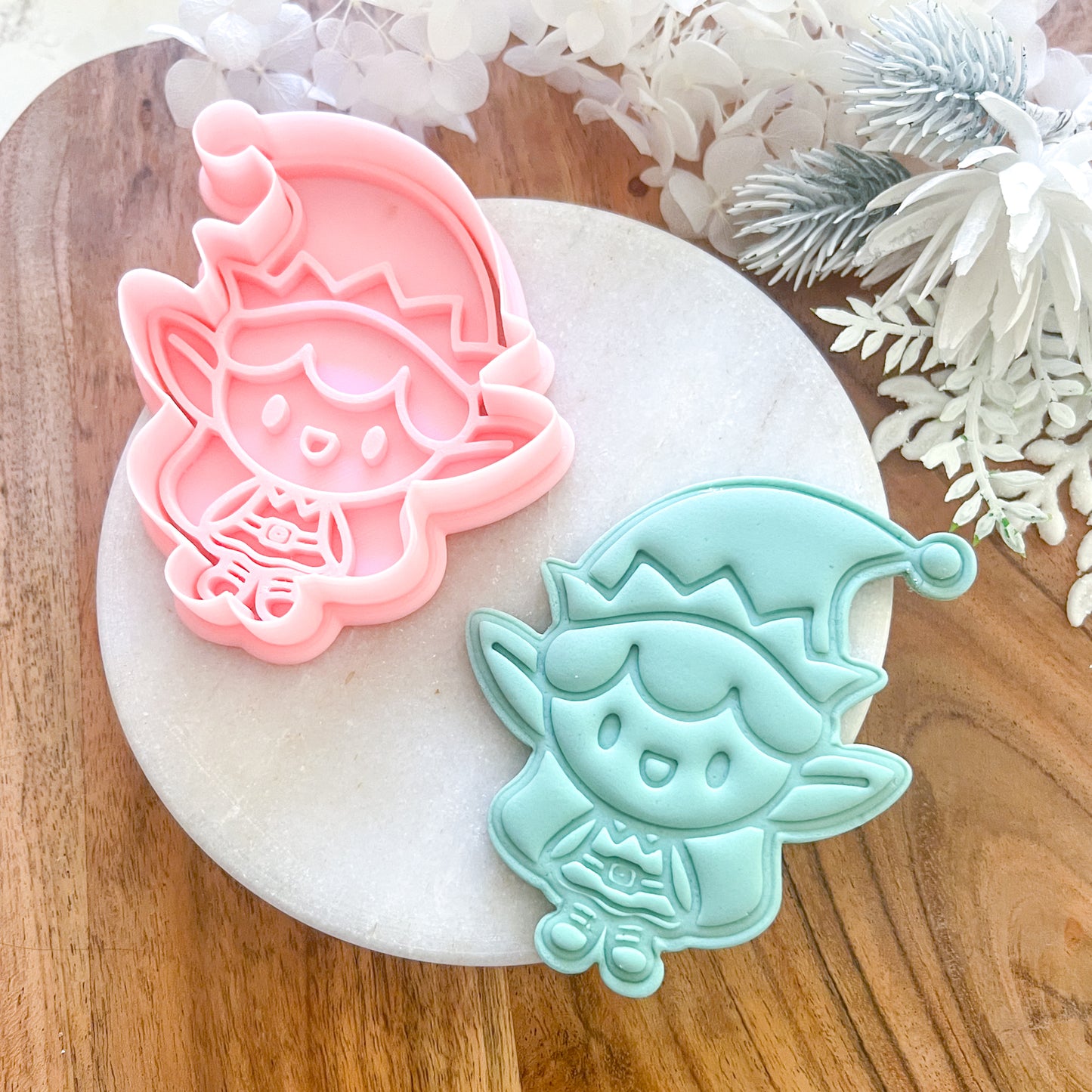 "Elf Girl" Cookie Cutter & Stamp