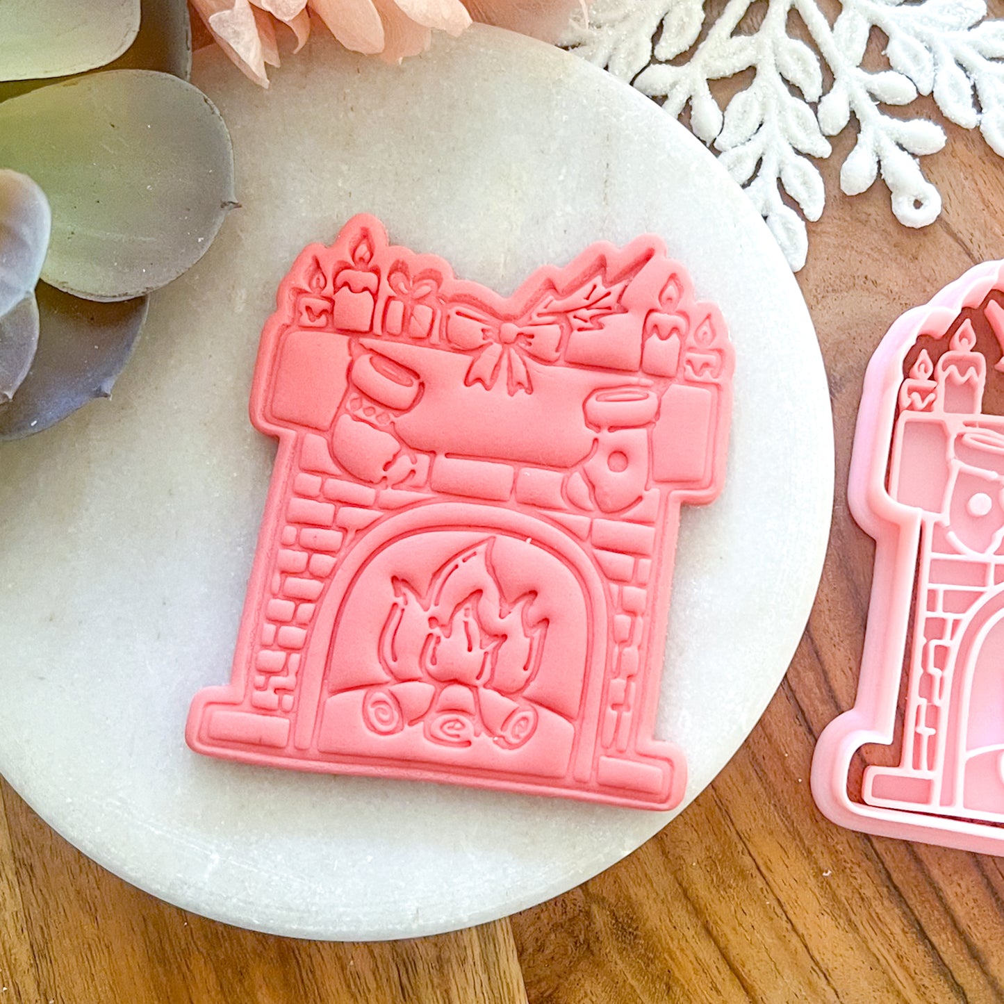 "Fireplace" Cookie Cutter & Stamp