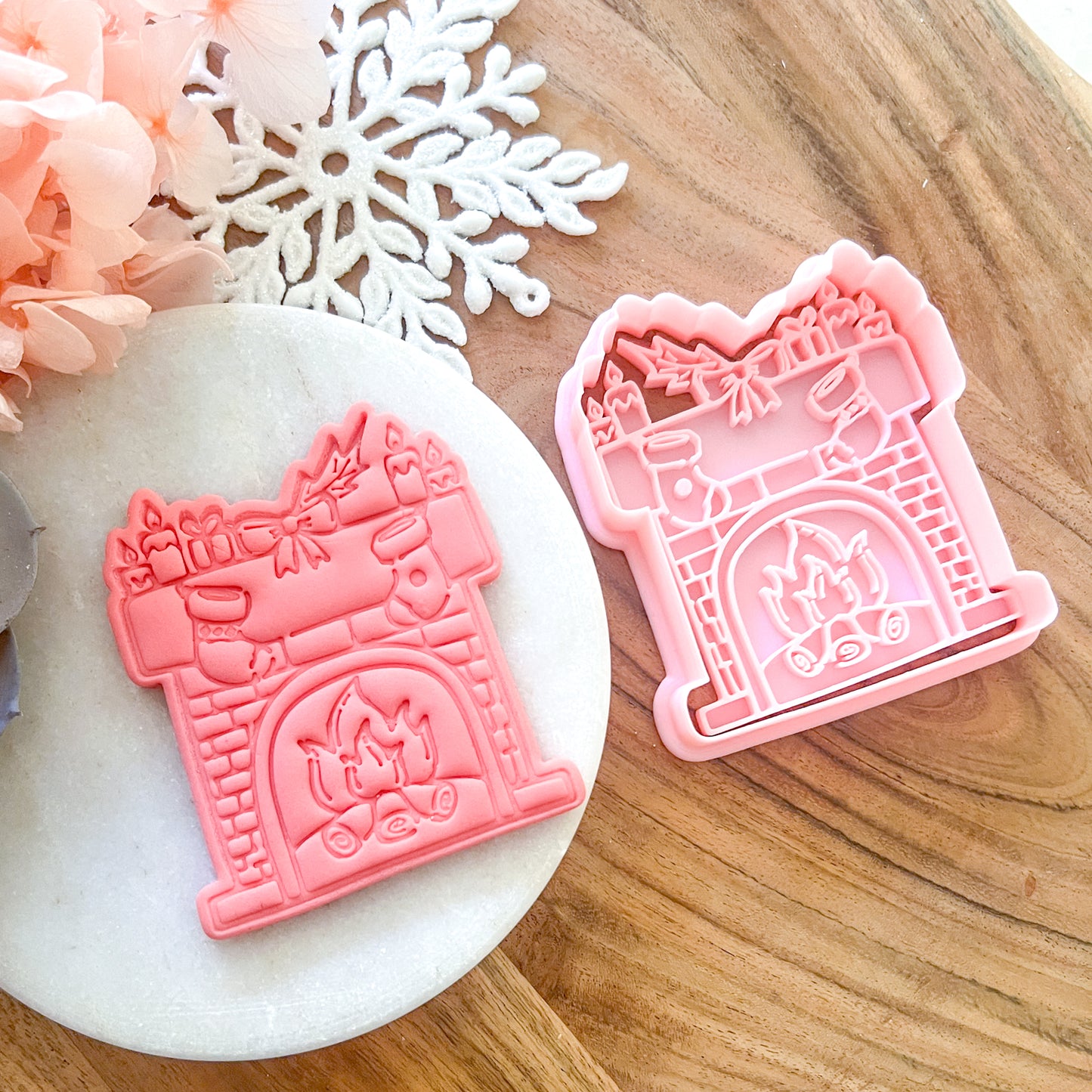 "Fireplace" Cookie Cutter & Stamp