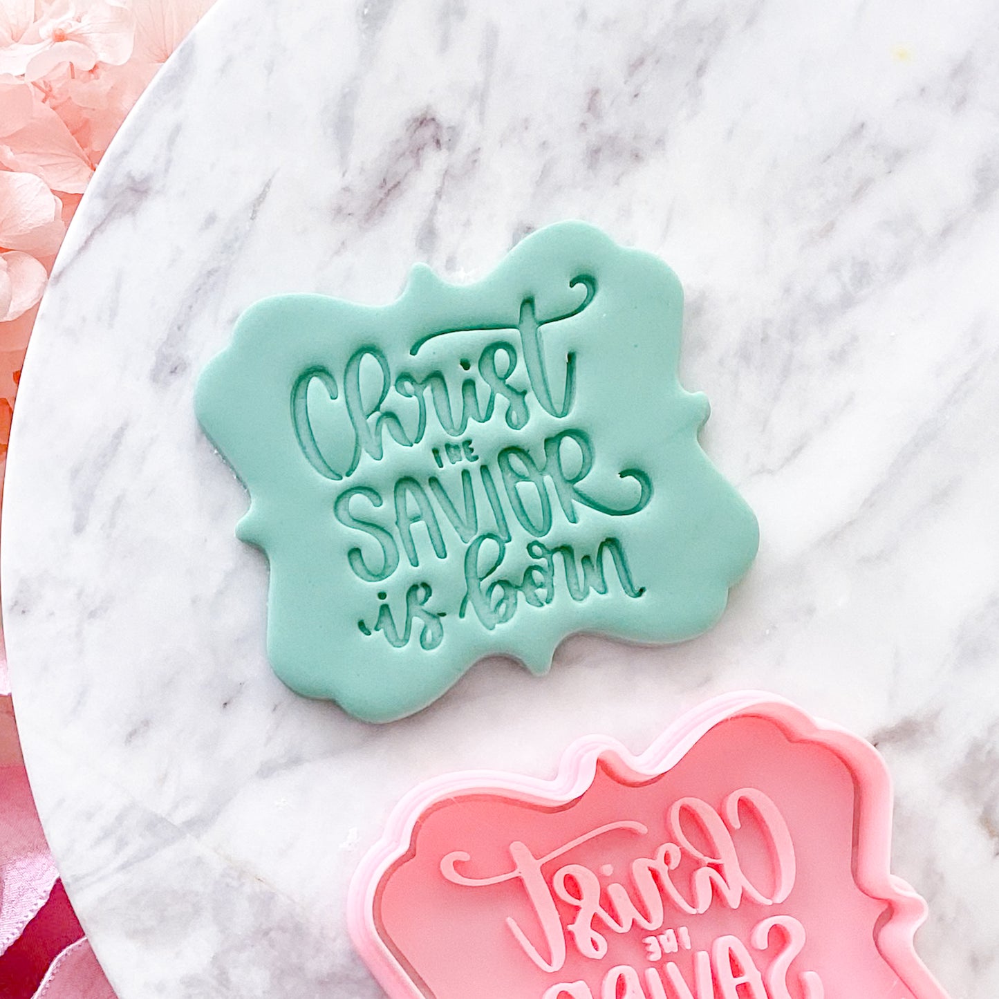 "Christ the Saviour is Born" - Cutter & Stamp Set